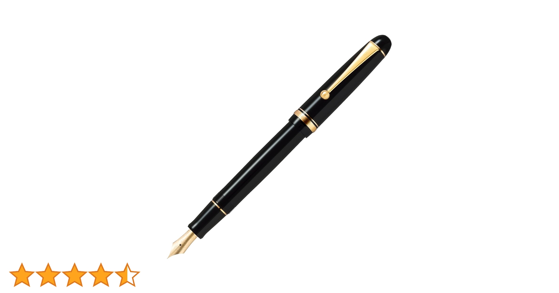 Amazon | PILOT 万年筆 マンネンヒツ カスタム74 B-EF ブラック